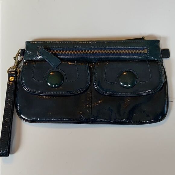 Nordstrom’s patent leather clutch - Picture 2 of 4